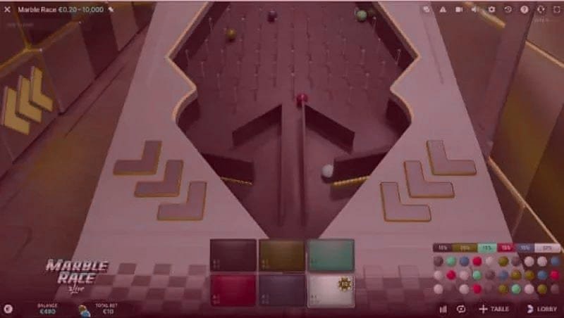 Marble Race ¿fiable o no? – El sistema de aleatoriedad: física real, no RNG clásico